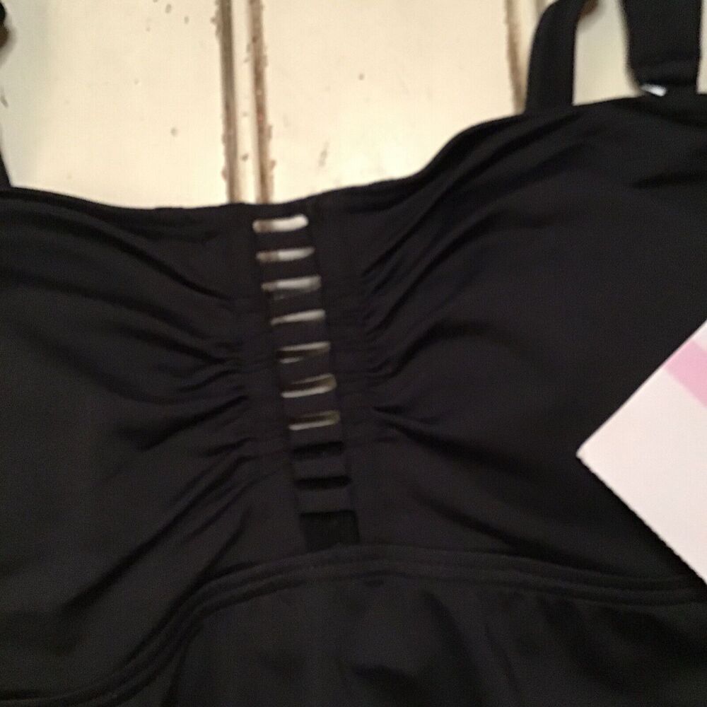 COCO REEF U80165 BLACK TANKINI 32/34C Size 8 - Picture 5 of 7